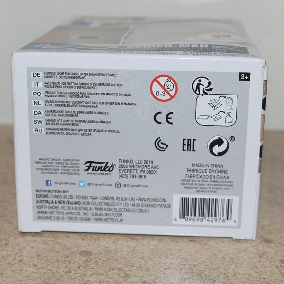 Funko POP Marvel# 522 Spider-man Bombastic bagman - Picture 6 of 6